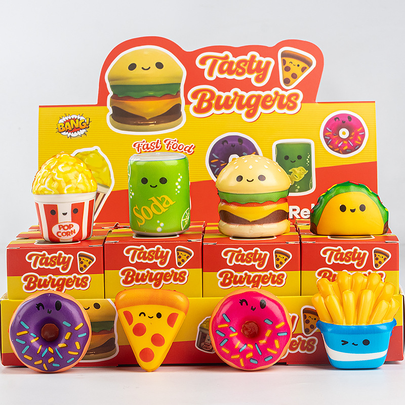 Food Storage Kits - 12pcs Set Mainan Fidget Squeeze Penghilang