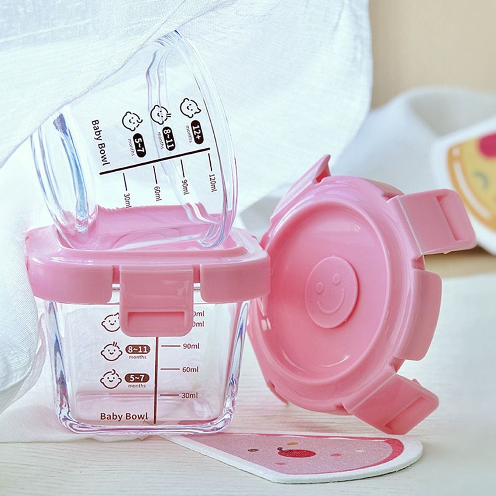 Food Storage Glass Box - Kotak penyimpanan makanan kaca baru 170ml,