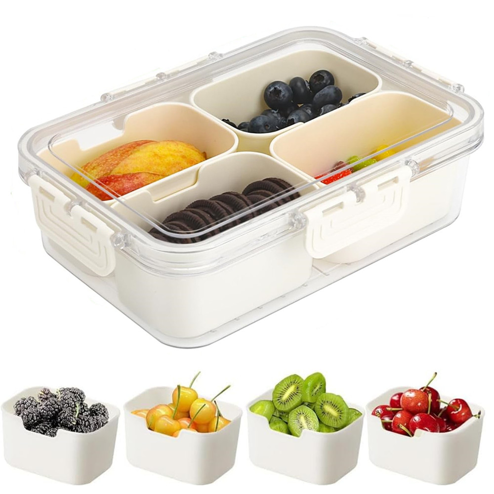 Food Storage Square Containers - Kotak Penyimpanan Makanan Portabel, Kotak Penyimpanan