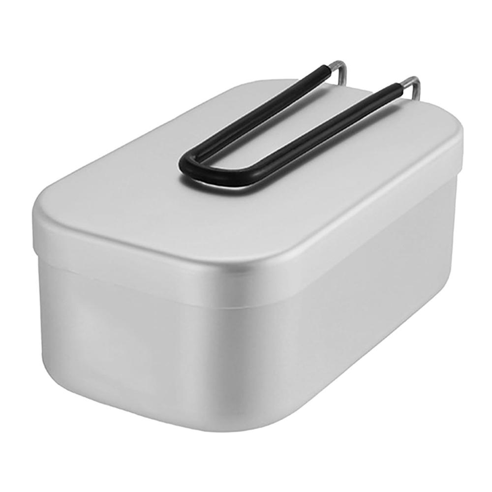 Food Storage Kits - Kotak makan siang aluminium 800ML, peralatan