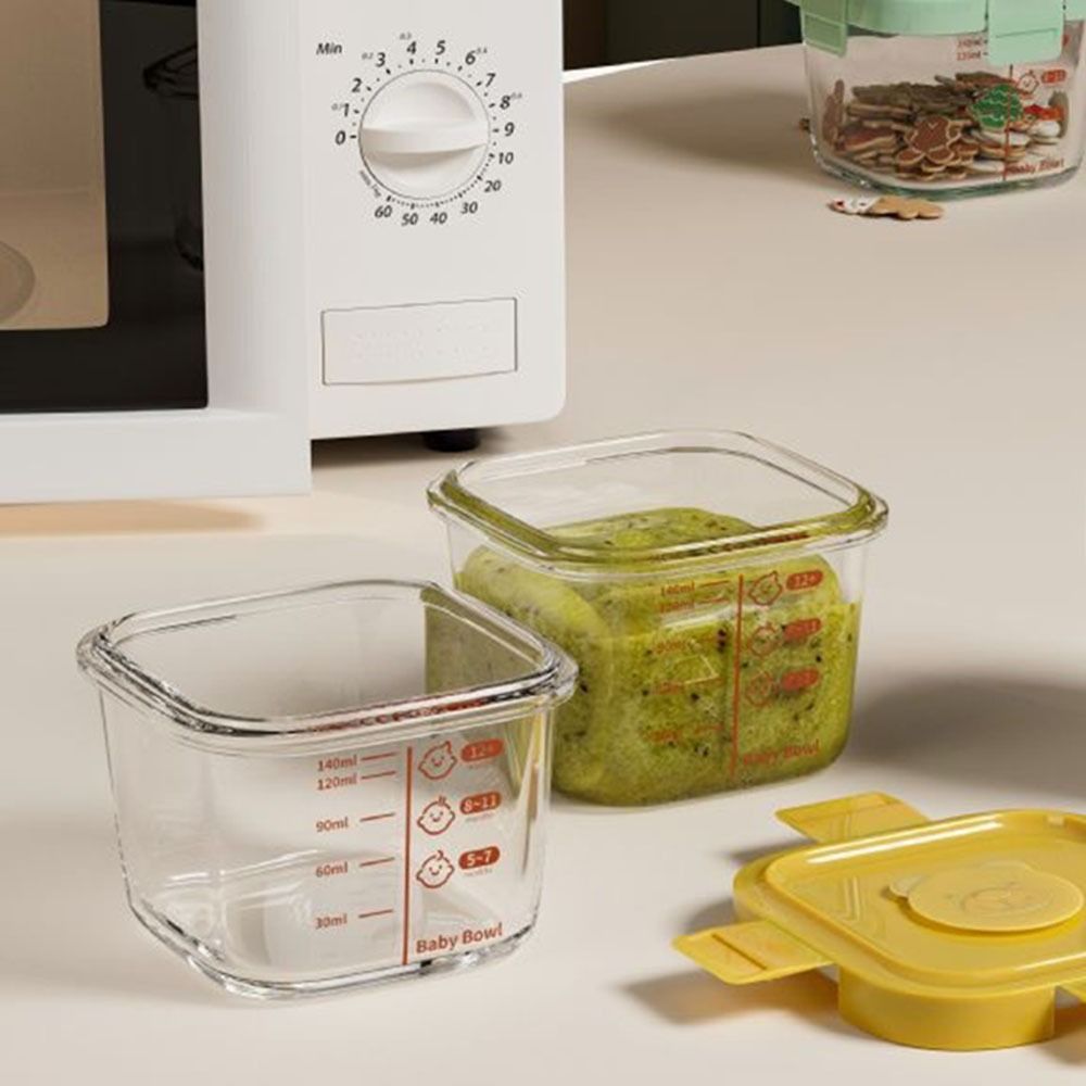 Food Storage Glass Box - Kotak Penyimpanan Makanan Baru 170ml, Wadah