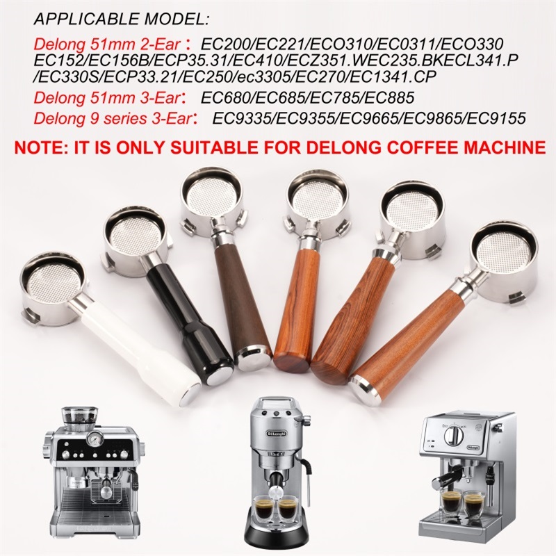 Delonghi Espresso Magnifica - 51mm kopi Bottomless Portafilter untuk Delonghi