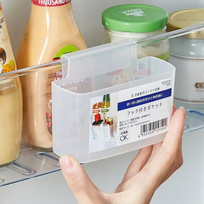 Food Storage Frozen - 1/2/5 Buah Rak Penyimpanan Pintu Samping