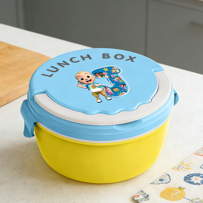 Food Storage Plastic Boxes - Kotak Makan Siang Cocomelon Portabel, Kotak