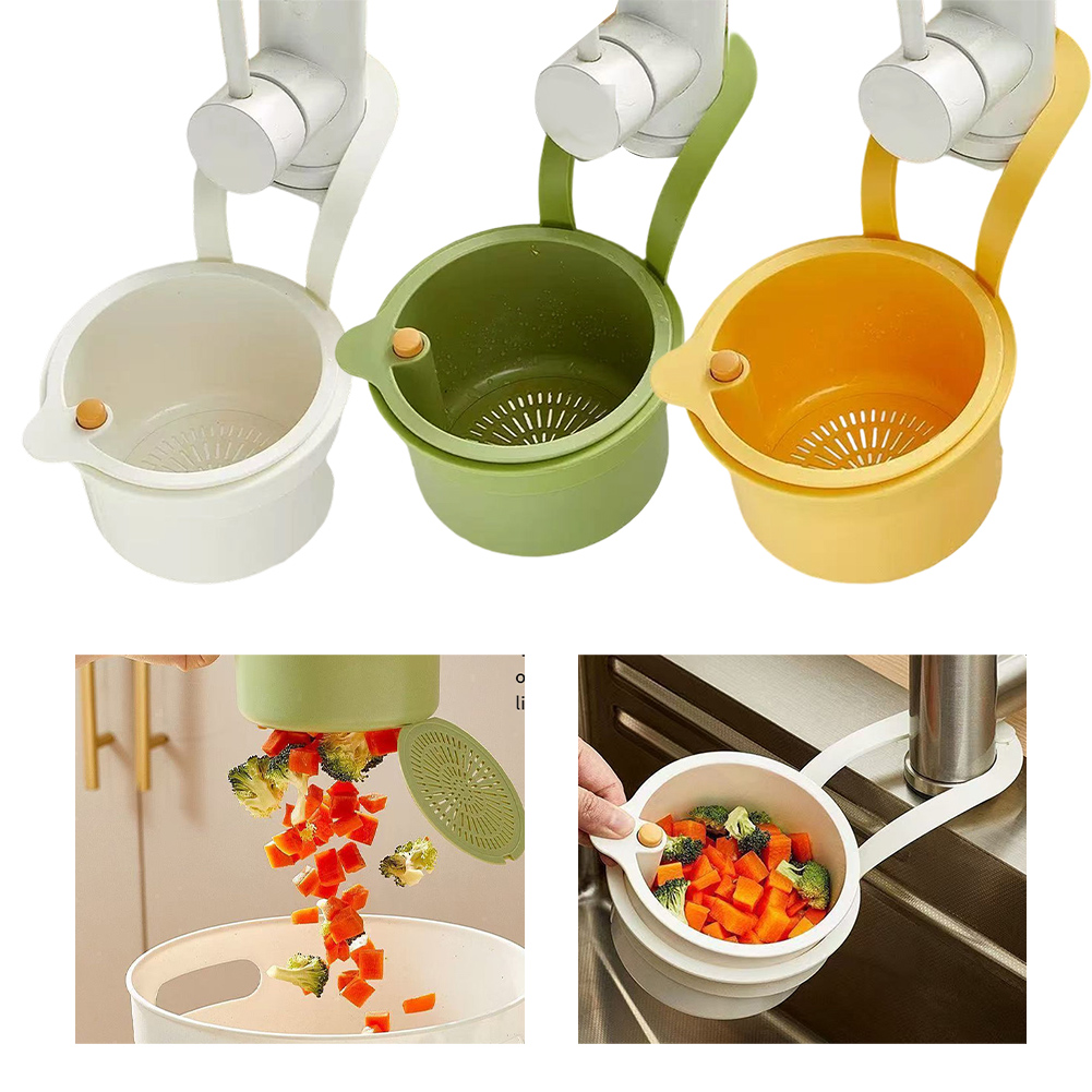 Food Storage Types - 1 Buah Keranjang Tirisan Tipe Tekan: