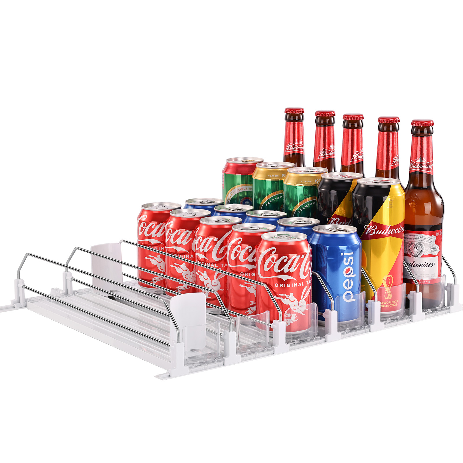 Food Storage Types - Dispenser Kaleng Soda dengan Pendorong Otomatis