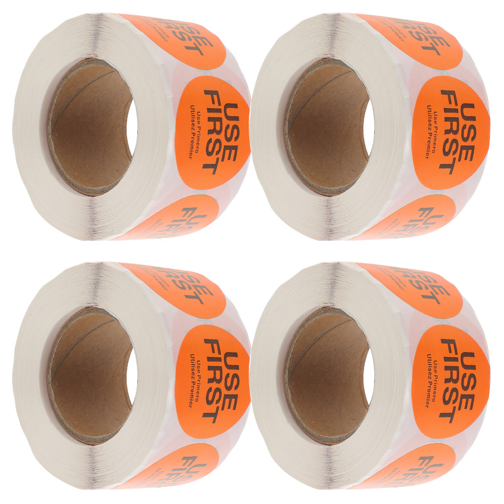 Food Storage Restaurant - 4 Rol Stiker Label Layanan Makanan