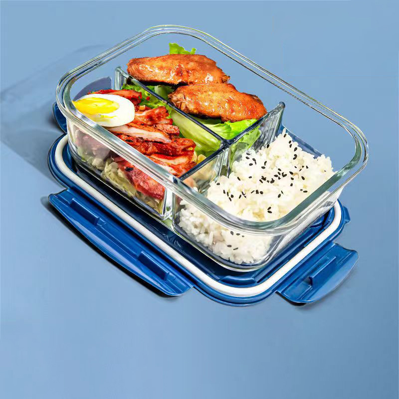 Food Storage Glass Box - Gaya Baru Kotak Makan Siang Kaca
