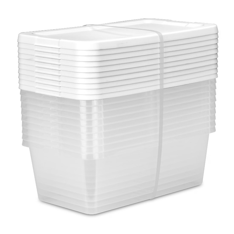 Food Storage Quart Containers - Set (10) Wadah Penyimpanan Kecil 6