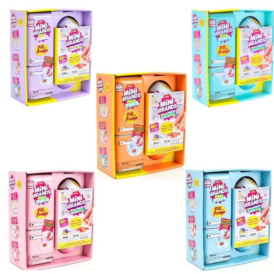 Food Storage Kits - Koleksi Mainan Blind Box Seri ZURU