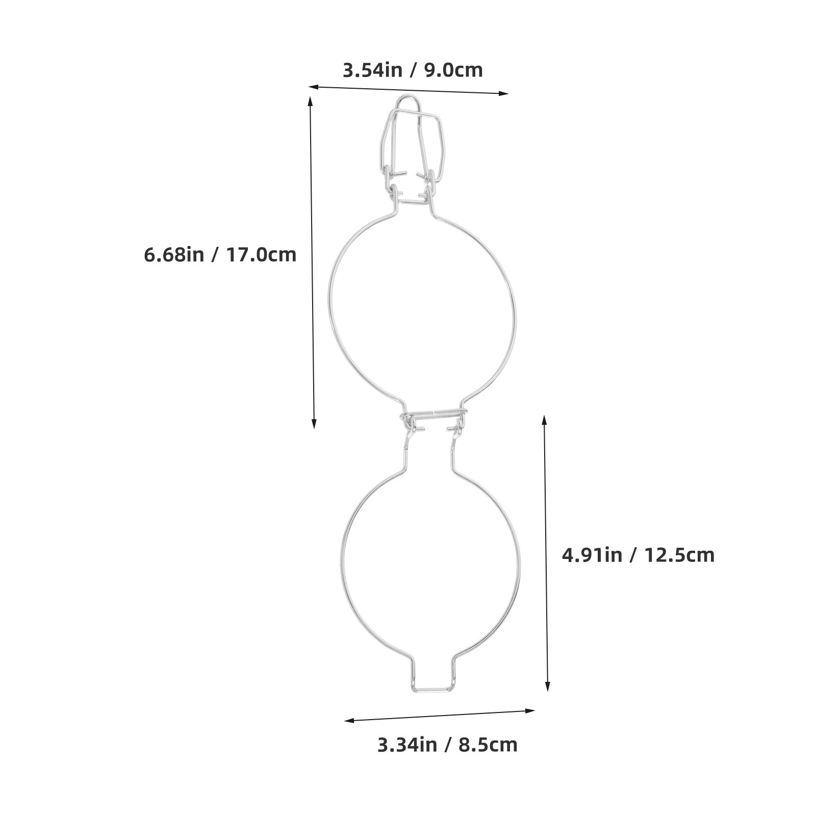 6Pcs Gesper Penutup Stainless  - Food Storage In Stainless Steel ulasan dan harga