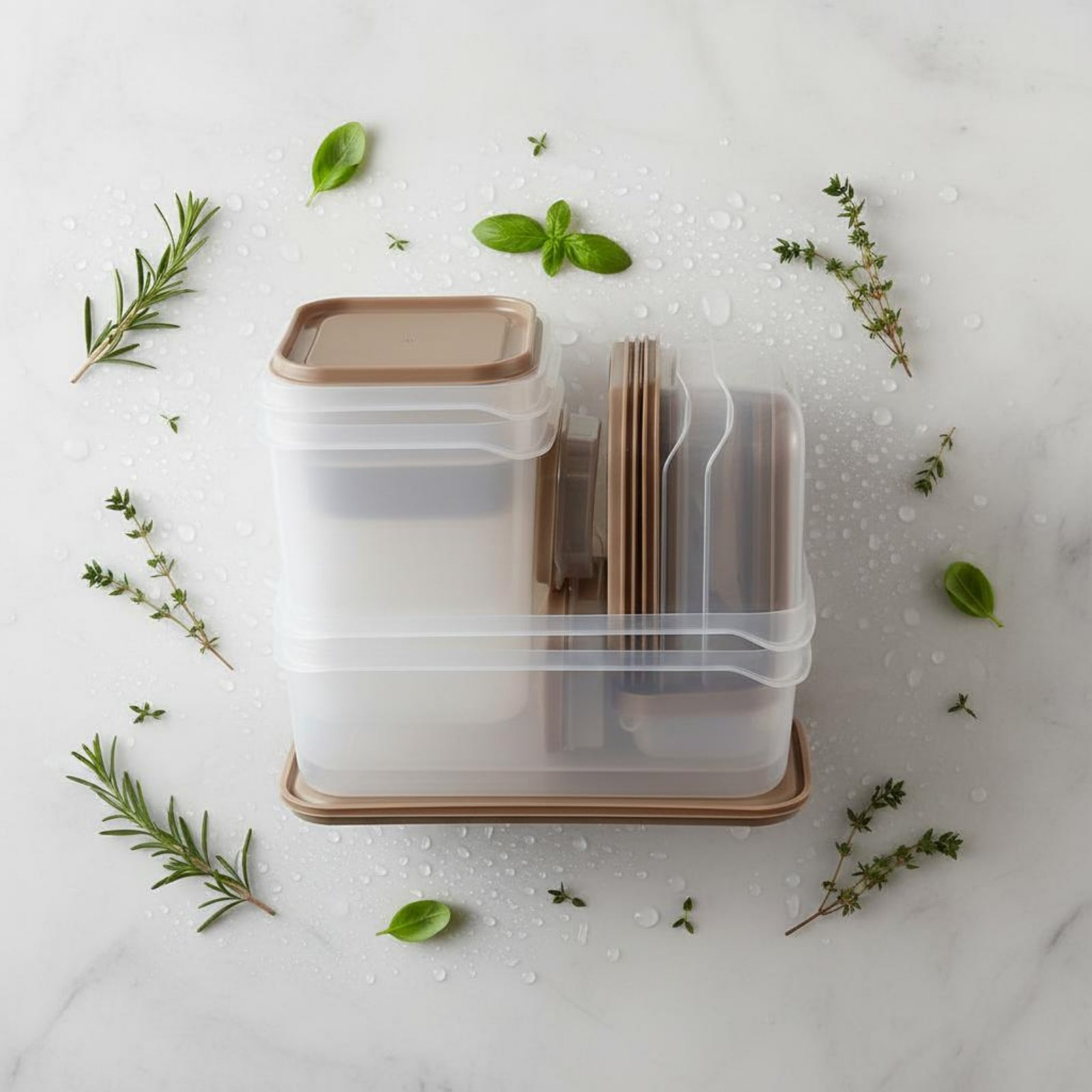 17 Buah Set Kotak Penyimpanan  - Food Storage Containers With Lids ulasan dan harga