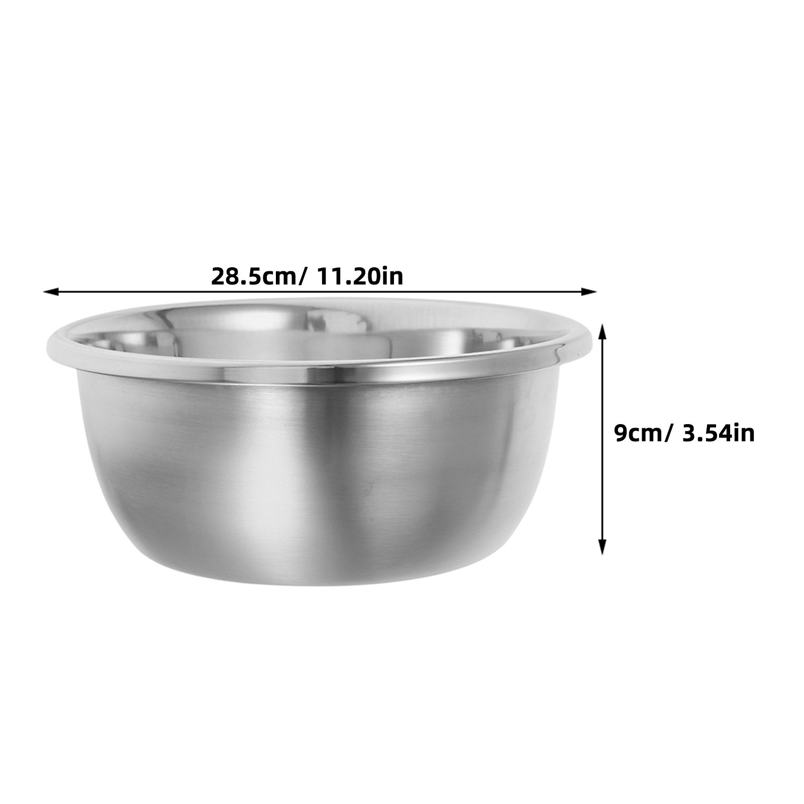 Mangkuk Bulat Stainless Steel  - Food Storage In Stainless Steel ulasan dan harga