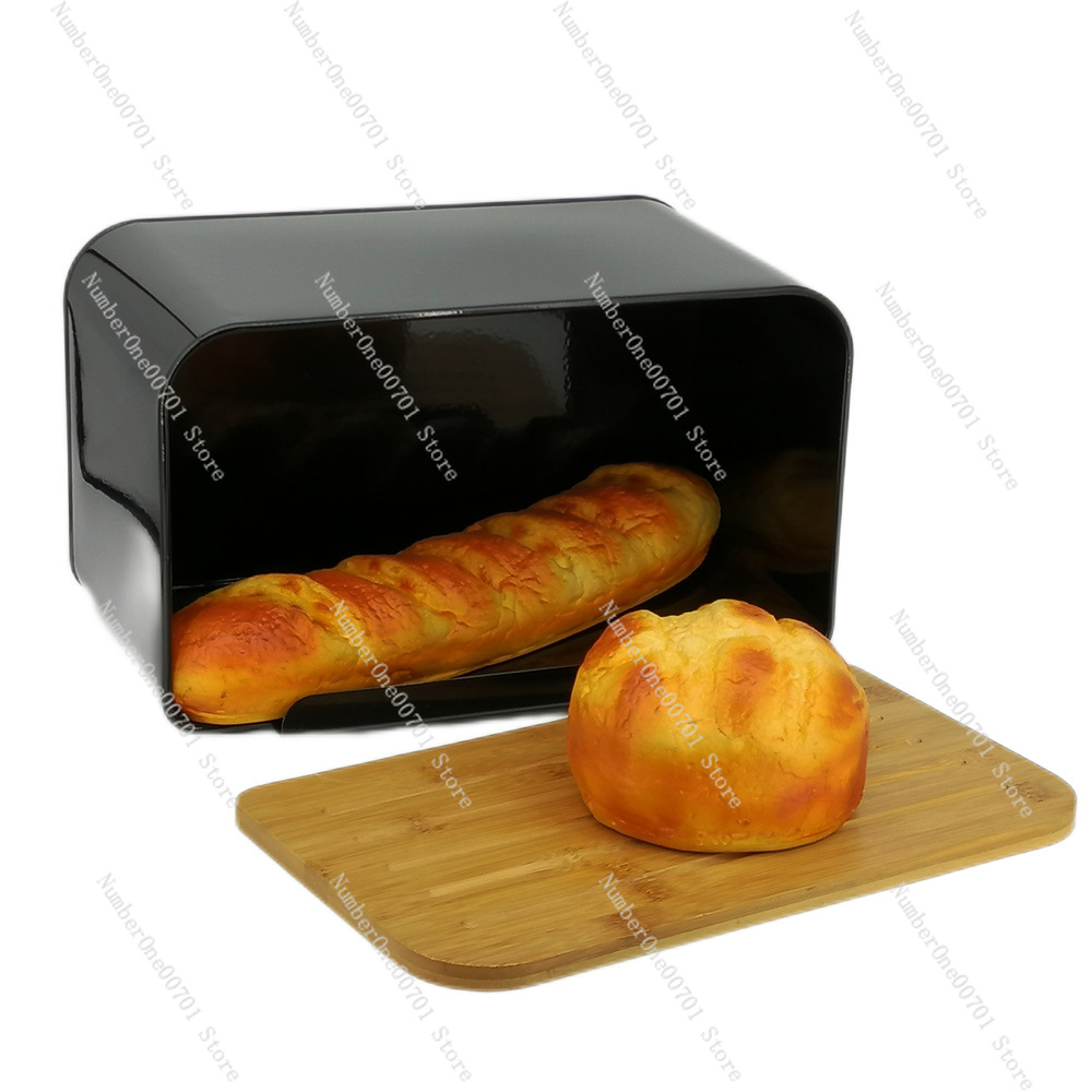 Kotak Roti Dapur dengan Tutup  - Bread Box Bamboo ulasan dan harga