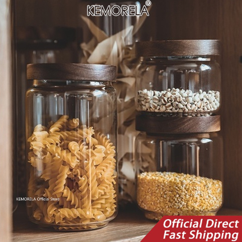 Botol penyimpanan dapur, wadah - Food Storage Glass Box ulasan dan harga