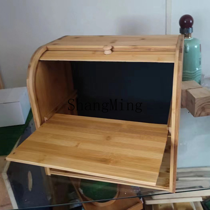 Kotak Penyimpanan Roti Bambu R - Bread Box Bamboo ulasan dan harga