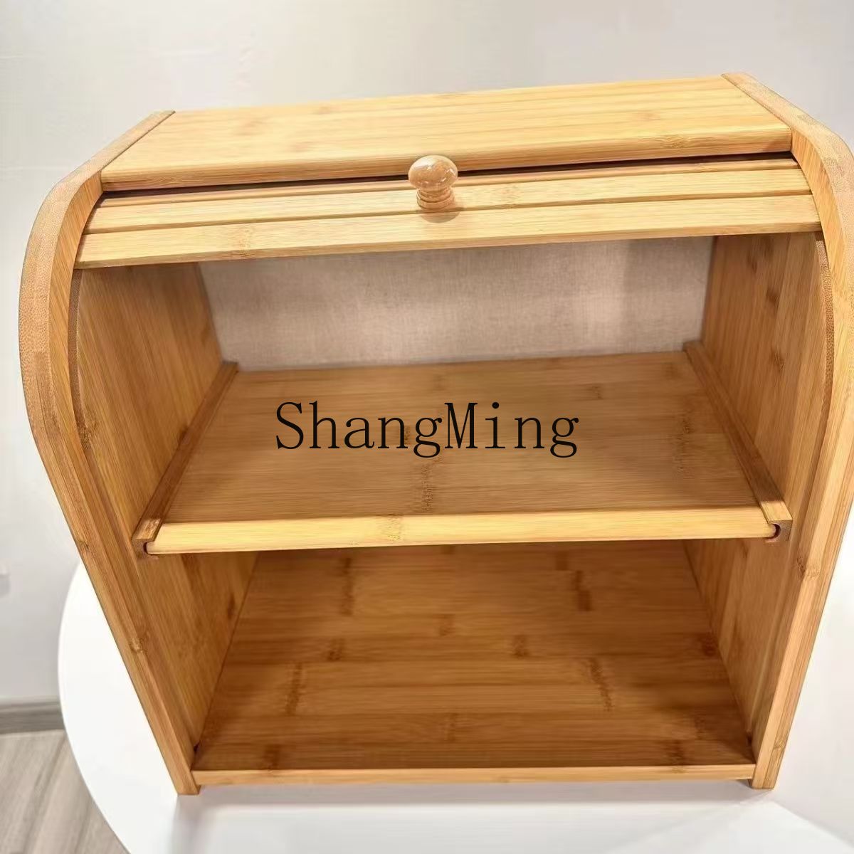 Kotak Penyimpanan Roti Bambu R - Bread Box Bamboo ulasan dan harga