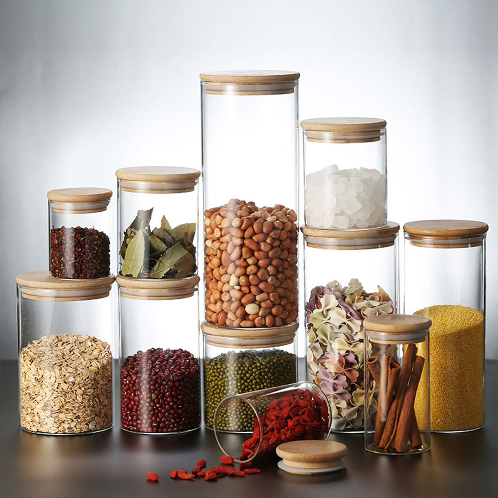 4/8 Buah 250Ml 500Ml 1000Ml To - Food Storage Glass Box ulasan dan harga