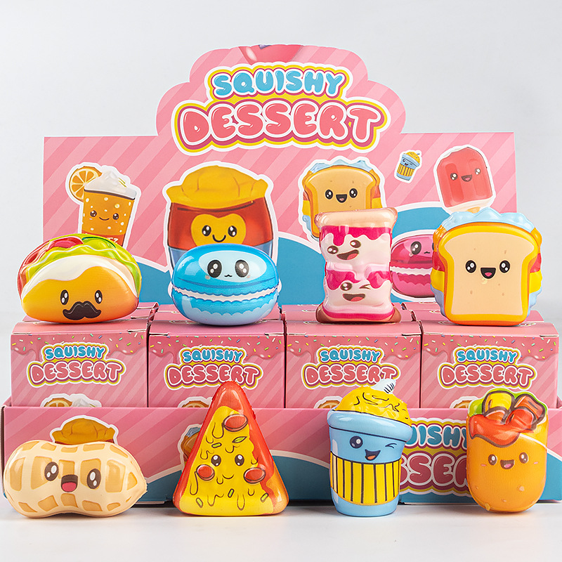 12pcs Set Mainan Fidget Squeez - Food Storage Kits ulasan dan harga
