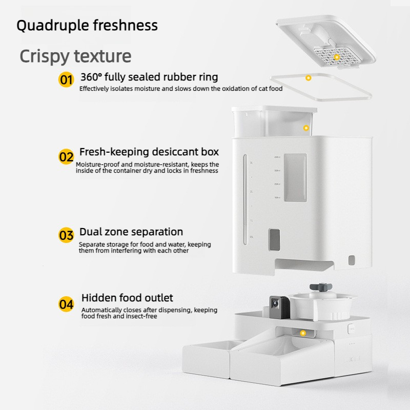 Dispenser Air dan Pakan Otomat - Food Storage Freeze Dried ulasan dan harga