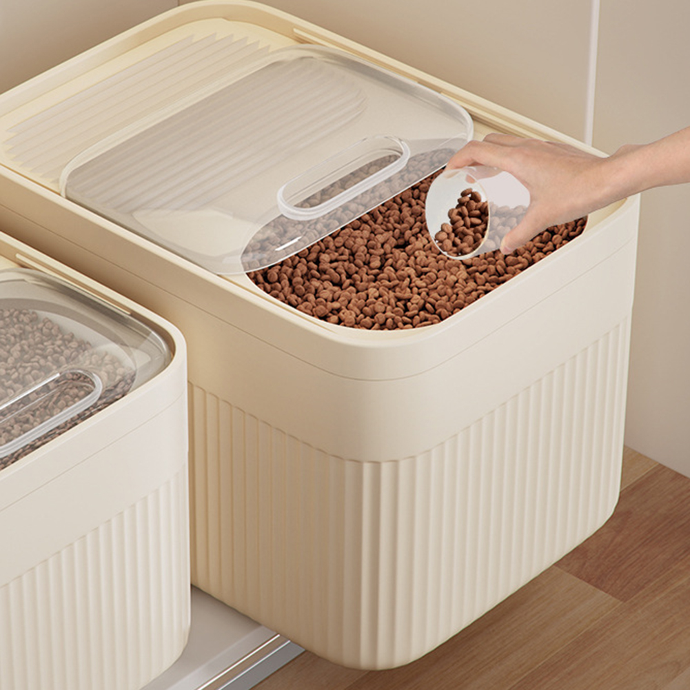 Dog Food Storage Container 5/1 - Food Storage Square Containers ulasan dan harga
