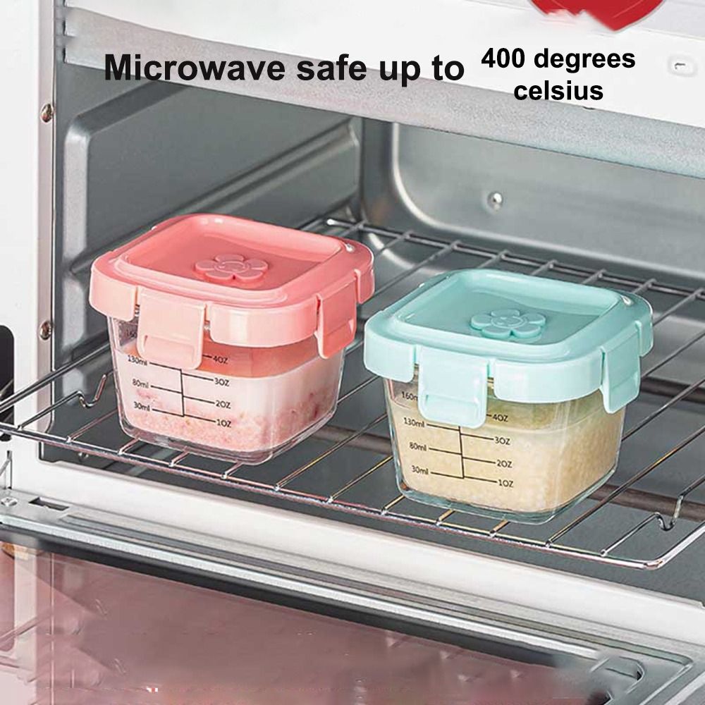 Kotak penyimpanan makanan kaca - Food Storage Glass Box ulasan dan harga