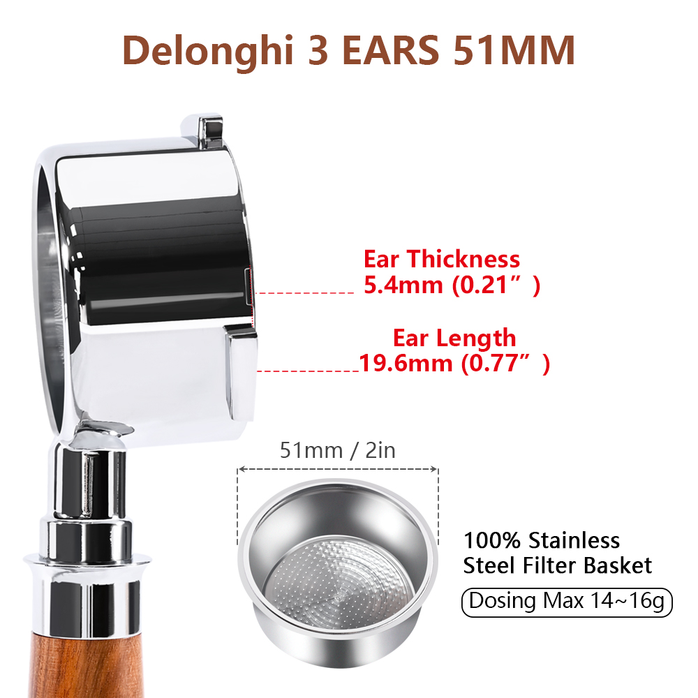 Portafilter Kopi Tanpa Dasar 5 - Delonghi Espresso Magnifica ulasan dan harga