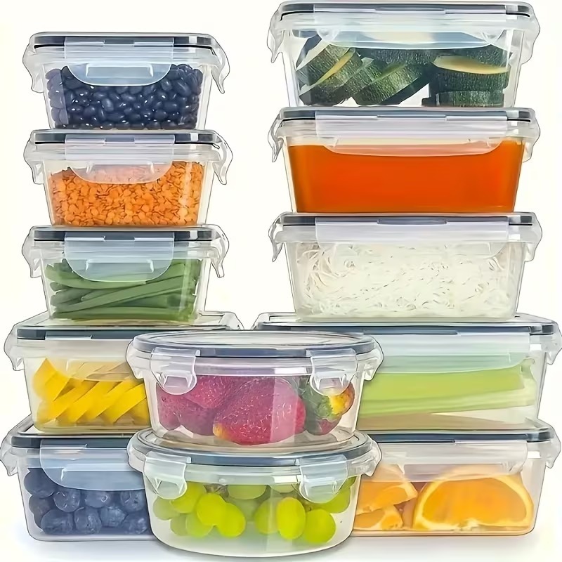 4 Wadah Penyimpanan Makanan Tr - Food Storage Containers With Lids ulasan dan harga