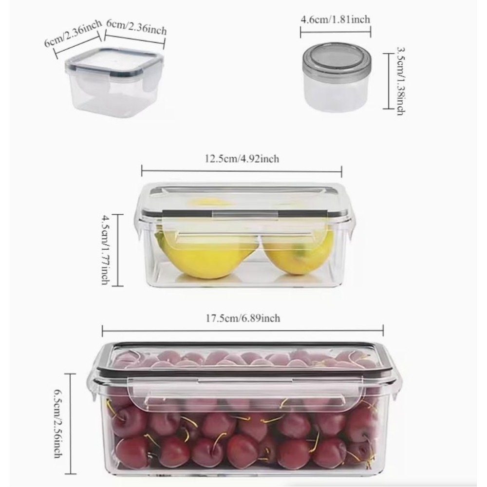 4 Wadah Penyimpanan Makanan Tr - Food Storage Containers With Lids ulasan dan harga