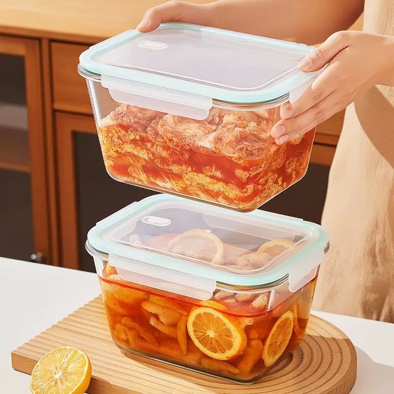 Wadah Penyimpanan Makanan Kaca - Food Storage Glass Box ulasan dan harga