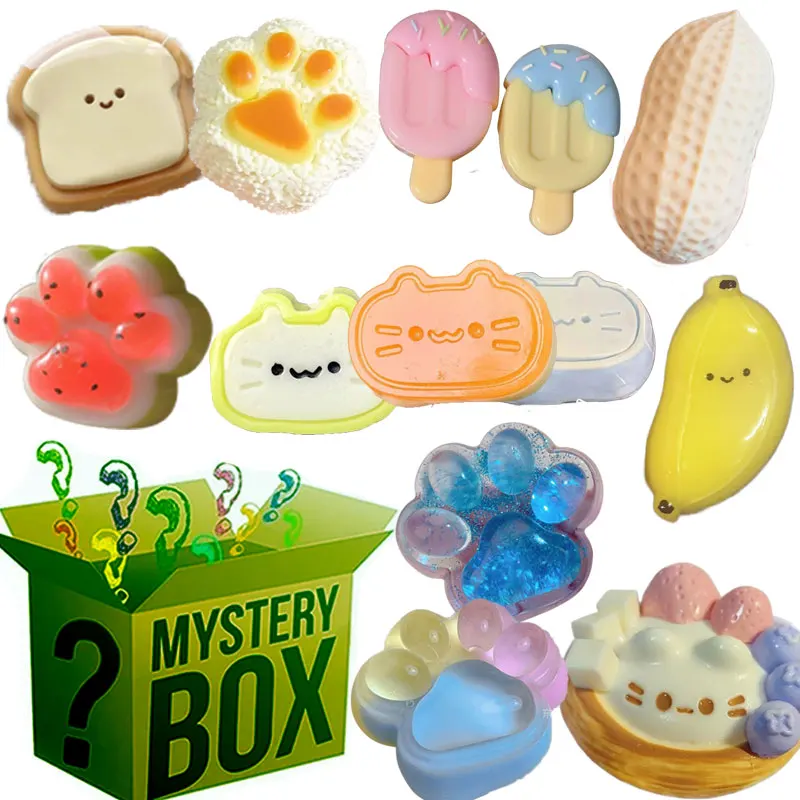 Hot Blind Box Mystery Kawaii C - Food Storage Hot ulasan dan harga