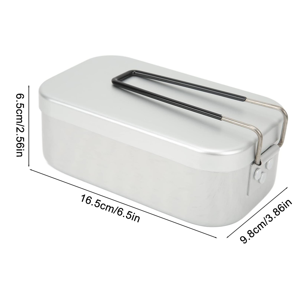 Kotak makan siang aluminium 80 - Food Storage Kits ulasan dan harga
