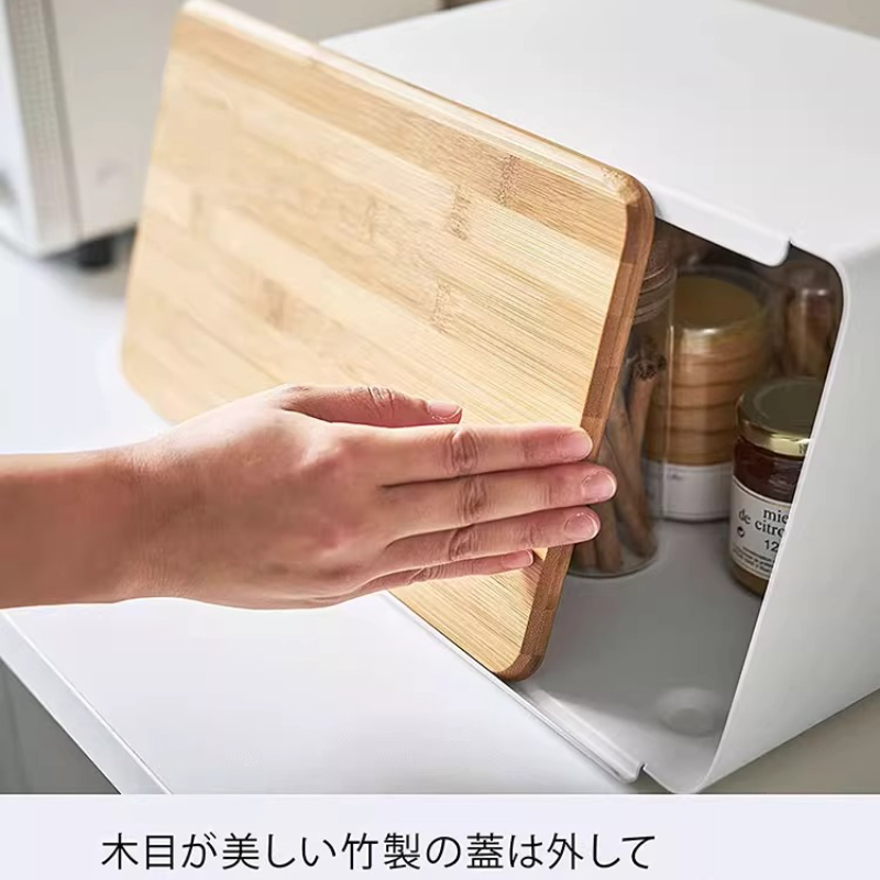Kotak Roti Bambu untuk Penyimp - Bread Box Bamboo ulasan dan harga