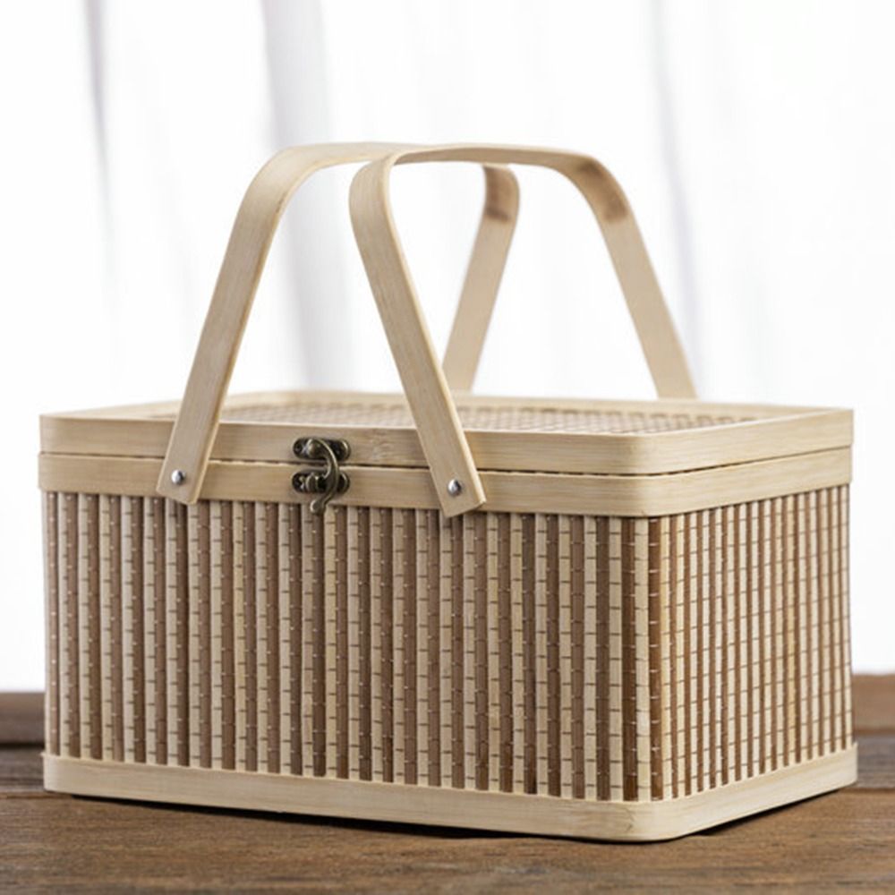 Keranjang Roti Anyaman Gaya Ci - Bread Box Bamboo ulasan dan harga