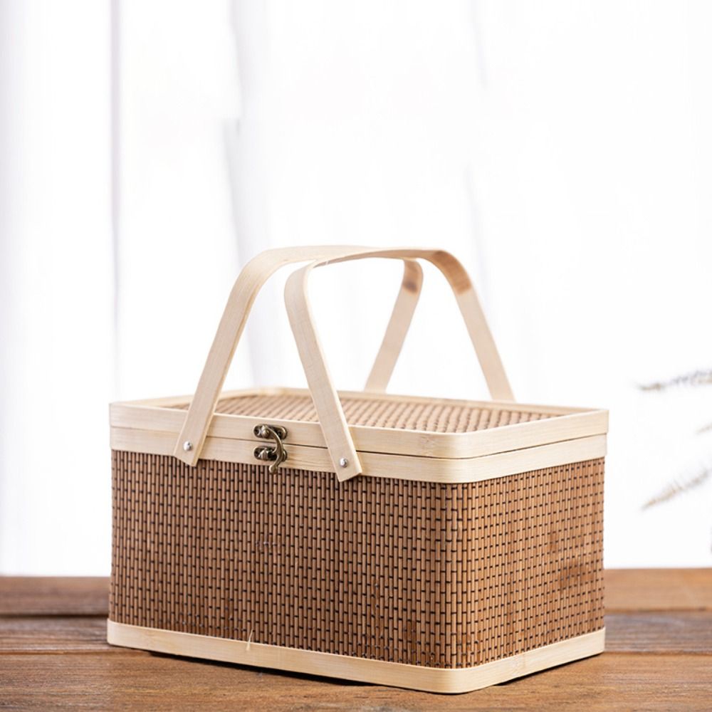 Keranjang Roti Anyaman Gaya Ci - Bread Box Bamboo ulasan dan harga