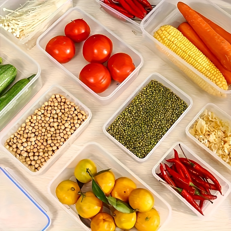 Set 8 Buah Termasuk 4 Wadah da - Food Storage Square Containers ulasan dan harga