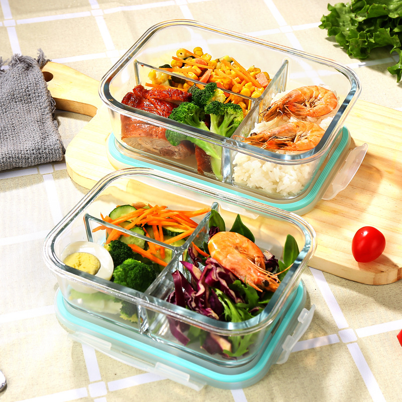 Kotak Penyimpanan Makanan Kaca - Food Storage Square Containers ulasan dan harga