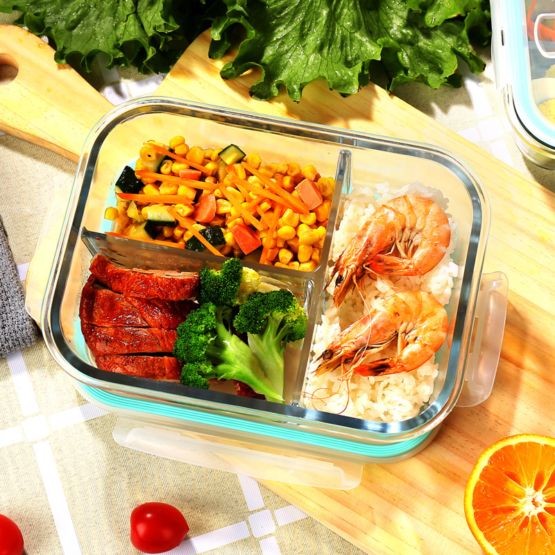 Kotak Penyimpanan Makanan Kaca - Food Storage Square Containers ulasan dan harga