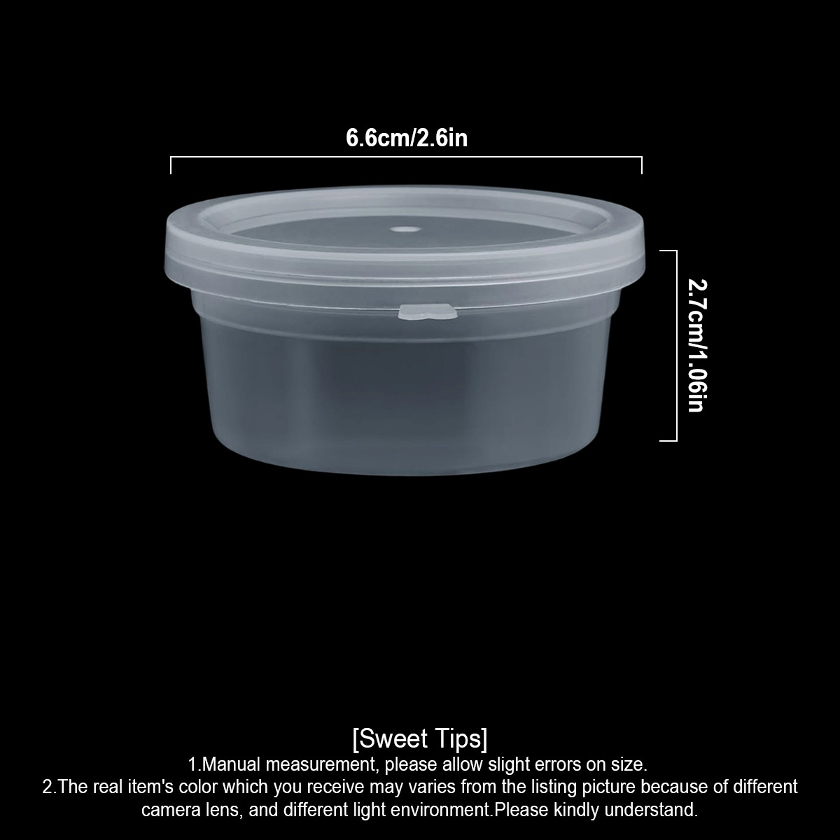 10/20/40 Paket Wadah Slime Kec - Food Storage Containers With Lids ulasan dan harga