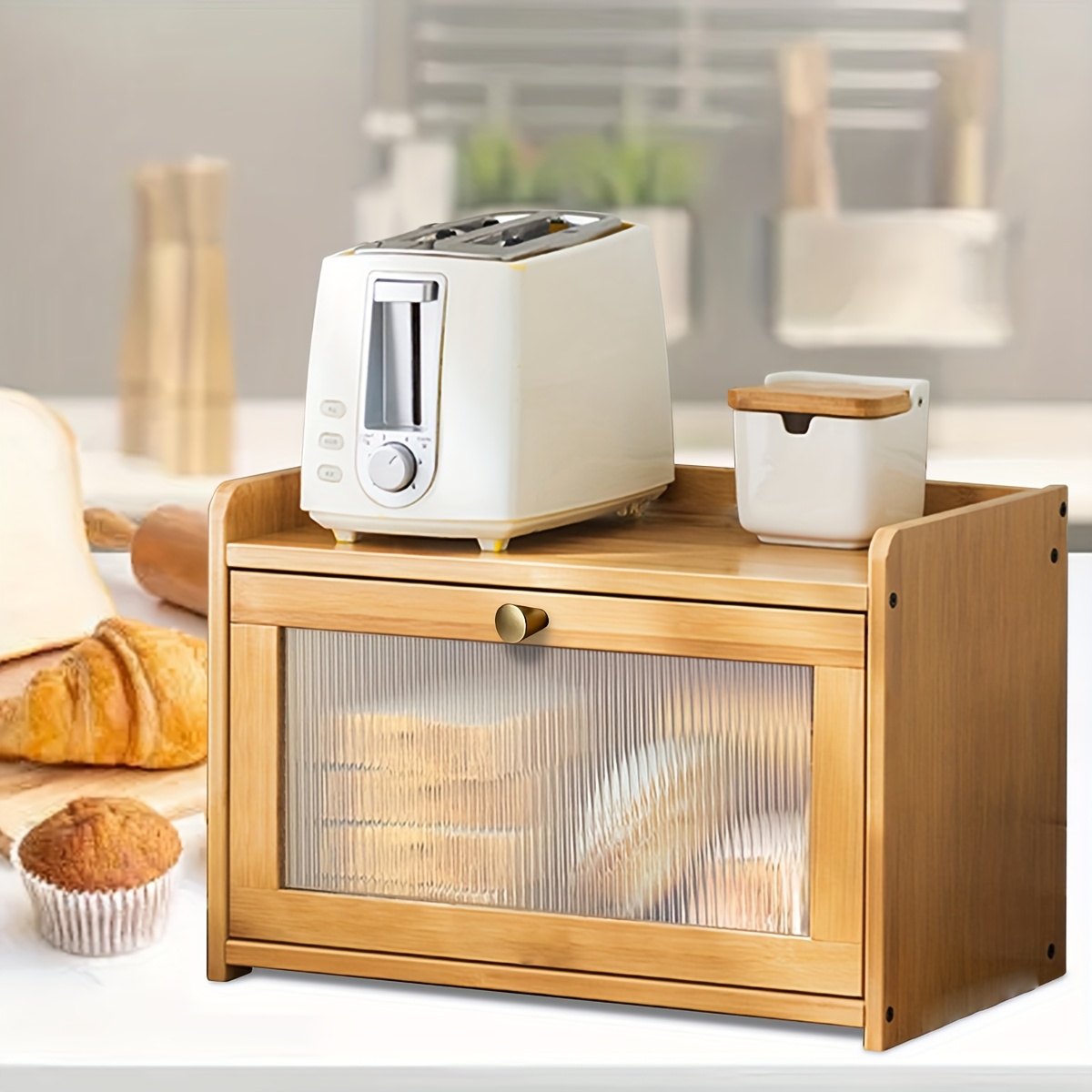 Kotak Roti Bambu 2 Tingkat den - Bread Box Bamboo ulasan dan harga