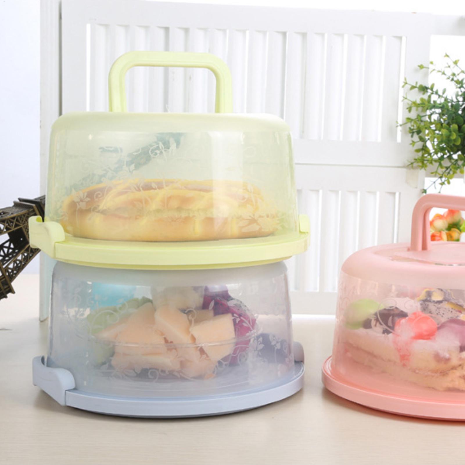 Kotak Kue Genggam Tahan Udara  - Food Storage Plastic Boxes ulasan dan harga