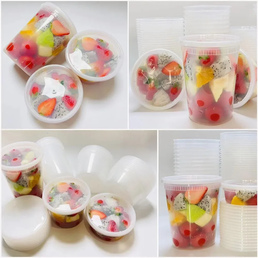 24 buah wadah penyimpanan maka - Food Storage Containers With Lids ulasan dan harga