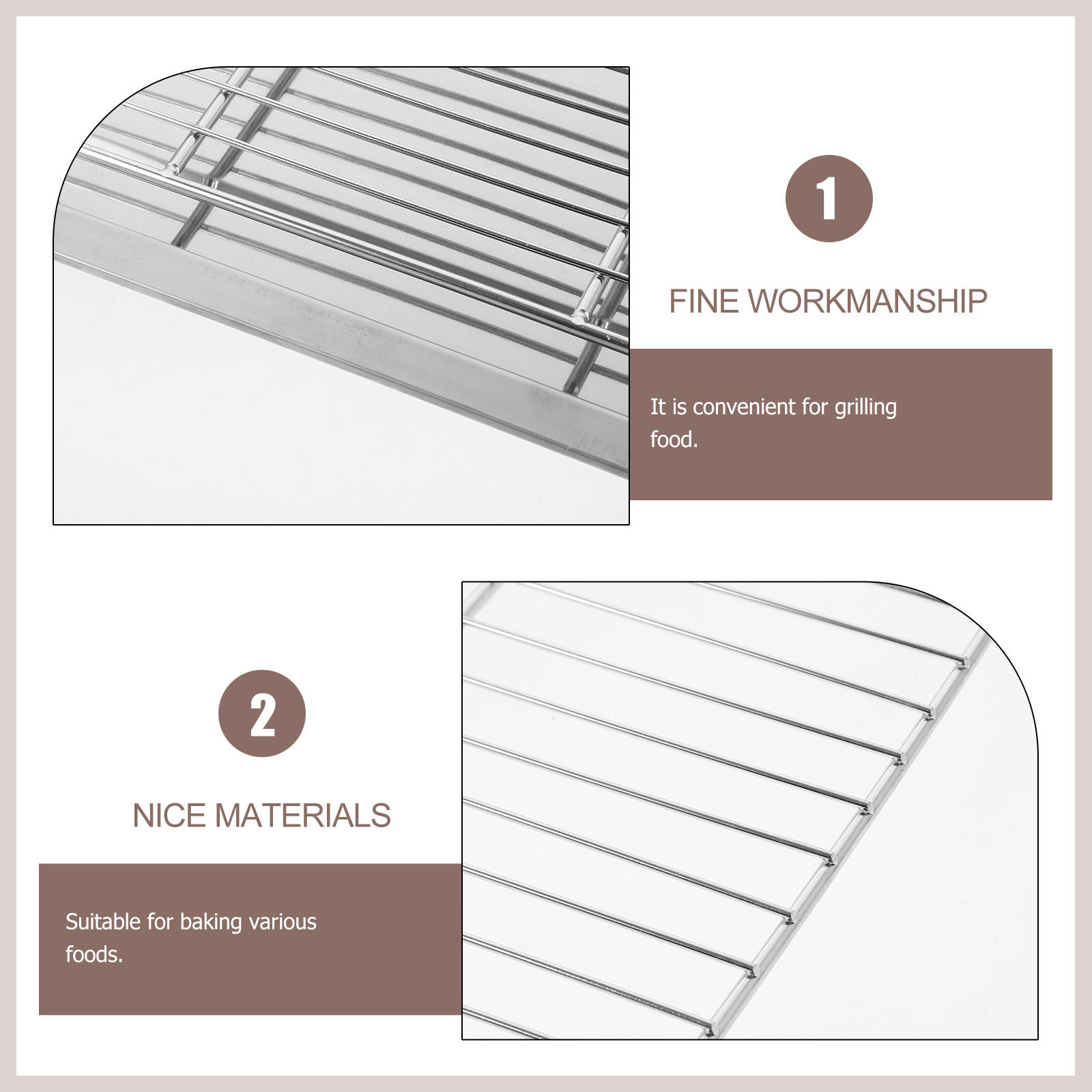 1Set Rak Kue Kawat Stainless S - Food Storage In Stainless Steel ulasan dan harga