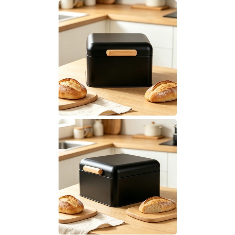 [B17B!】 Kotak Penyimpanan Bern - Bread Box Bamboo ulasan dan harga