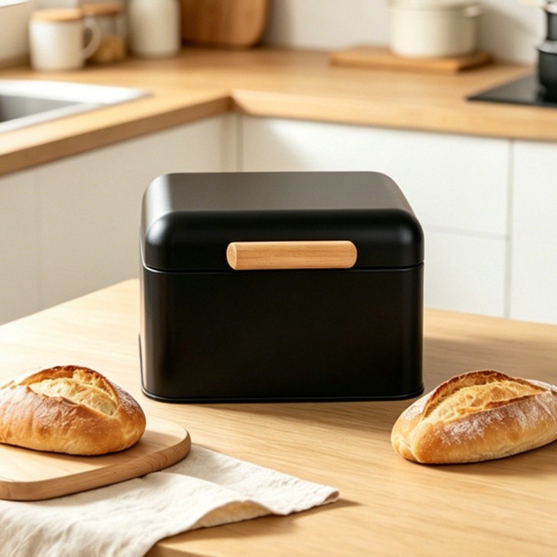 [B17B!】 Kotak Penyimpanan Bern - Bread Box Bamboo ulasan dan harga