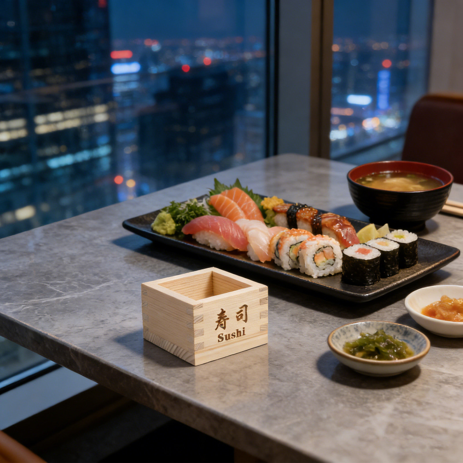Cangkir Sake Masu Jepang, Kota - Food Storage Square Containers ulasan dan harga