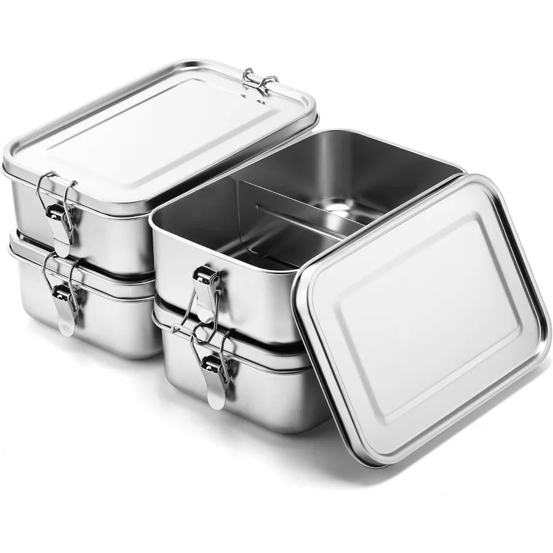 Kotak Makan Siang Baja Tahan K - Food Storage Metal Box ulasan dan harga