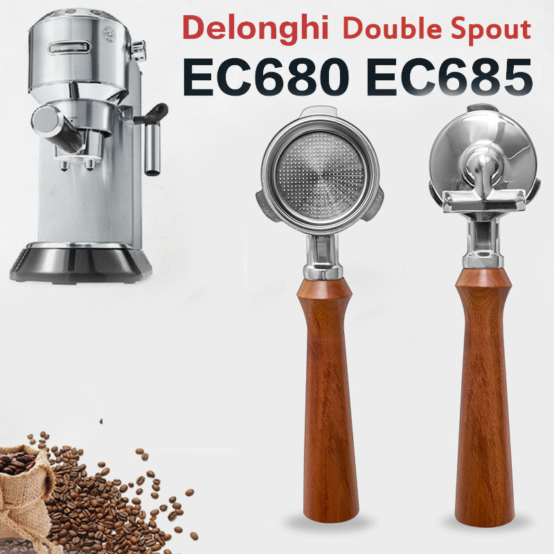 Cerat ganda 51mm kopi Portafil - Delonghi Espresso Magnifica ulasan dan harga