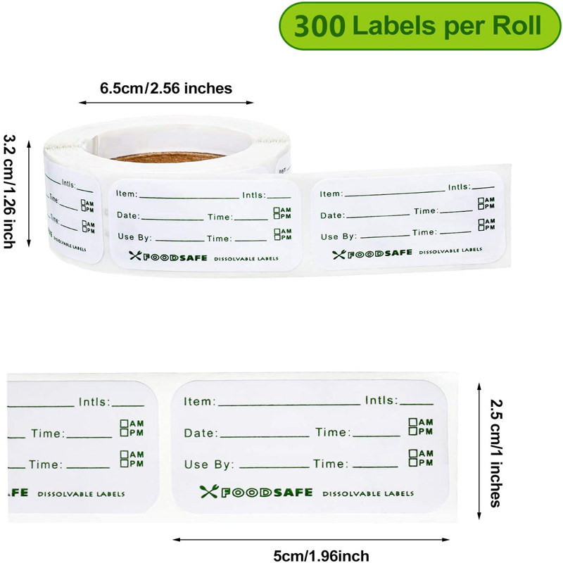 300/Buah Label Penyimpanan Mak - Food Storage Restaurant ulasan dan harga