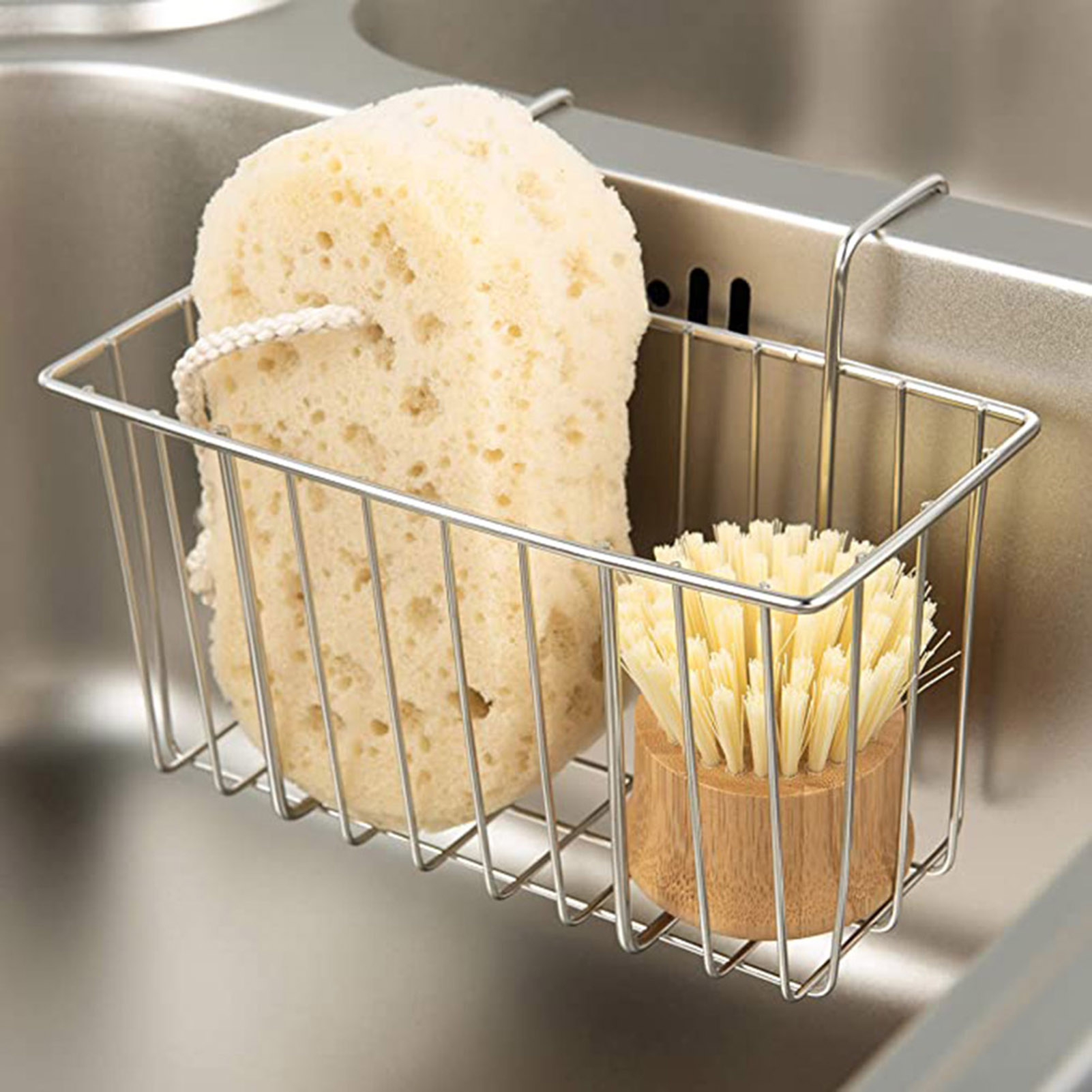 Keranjang Tempat Spons Dapur P - Food Storage Restaurant ulasan dan harga